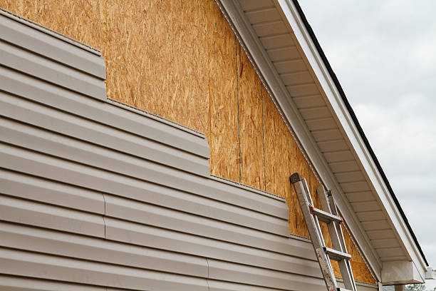 Professional Siding Inspection technician working in McHenry, IL